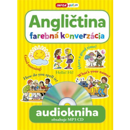 Audiokniha - Angličtina - farebná konverzácia + MP3 CD